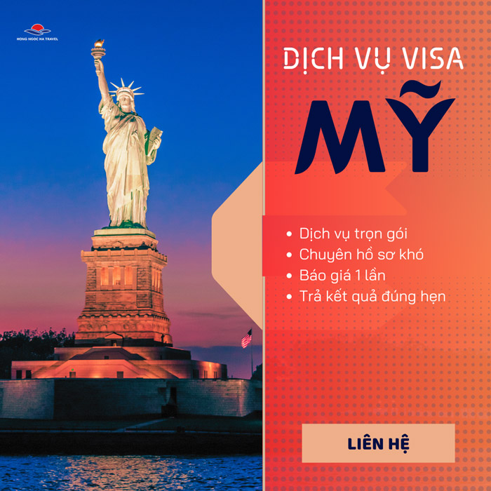 Dịch vụ xin visa du lịch Mỹ trọn gói