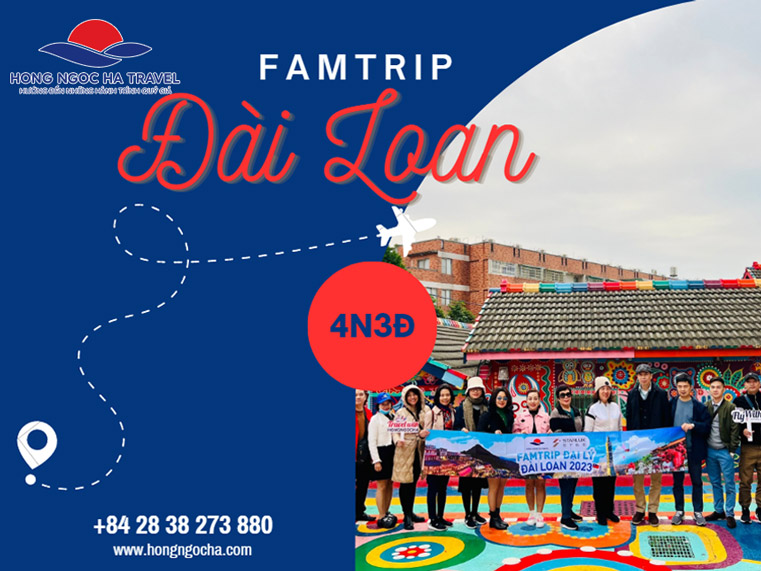 Famtrip Đài Loan 2023: Hành trình 4 ngày 3 đêm đáng nhớ