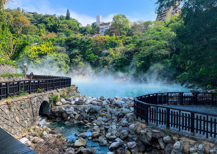 Beitou, Đài Bắc là nơi tốt nhất để tắm suối nước nóng