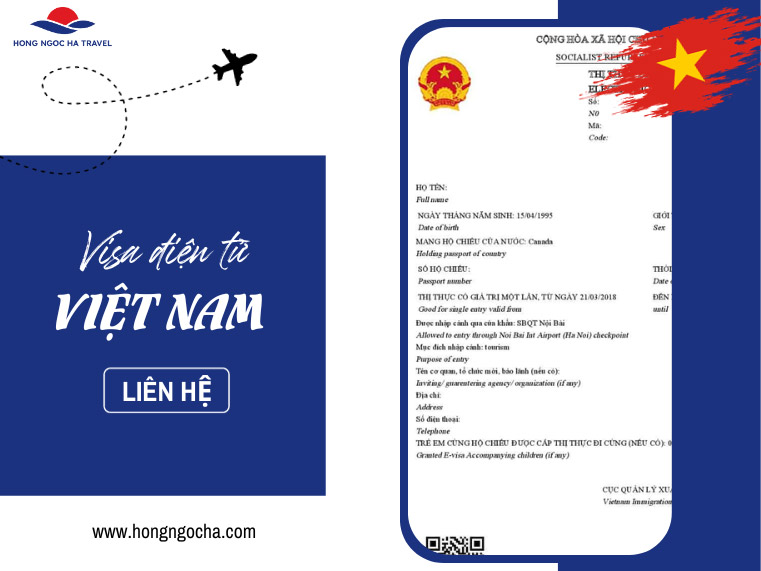 Xin thị thực điện tử Việt Nam – Evisa Việt Nam nhanh, lấy ngay