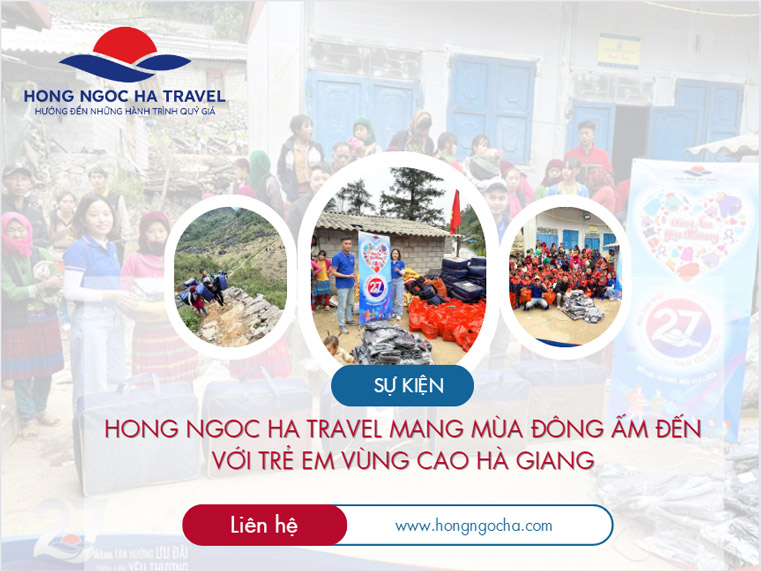 Hong Ngoc Ha Travel Mang Mùa Đông Ấm Đến Với Trẻ Em Vùng Cao Hà Giang