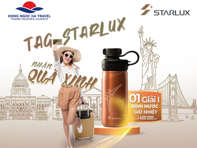 Minigame “Tag Starlux, Nhận Quà Xinh” – Rinh Quà Liền Tay
