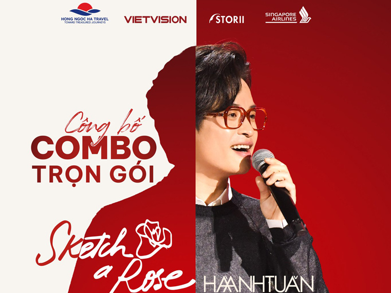Hong Ngoc Ha Travel đối tác lữ hành độc quyền trong Live Concert Hà Anh Tuấn
