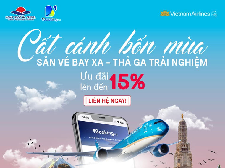 Hong Ngoc Ha Travel & Vietnam Airlines hợp tác triển khai chương trình vé máy bay ưu đãi cho doanh nghiệp