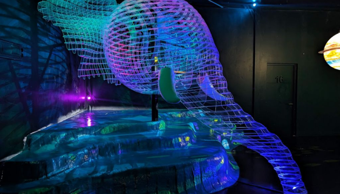 Lighting art museum & Ballon garden