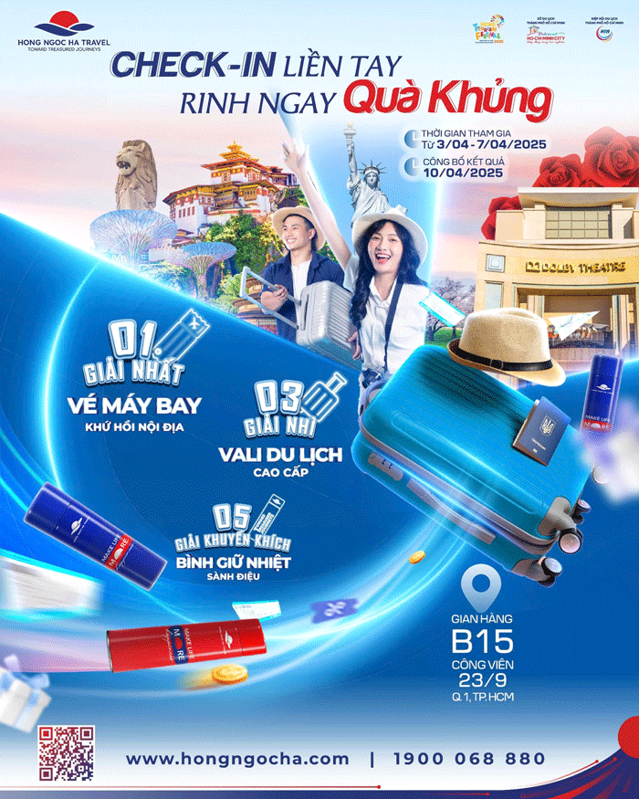 Mini Game: Check-In Liền Tay - Rinh Ngay Quà Khủng 