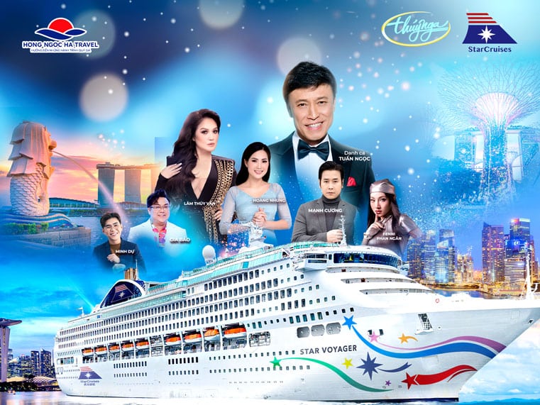 Tour Singapore 5N4Đ: Du Thuyền 5 Sao Star Voyager & Show Thúy Nga
