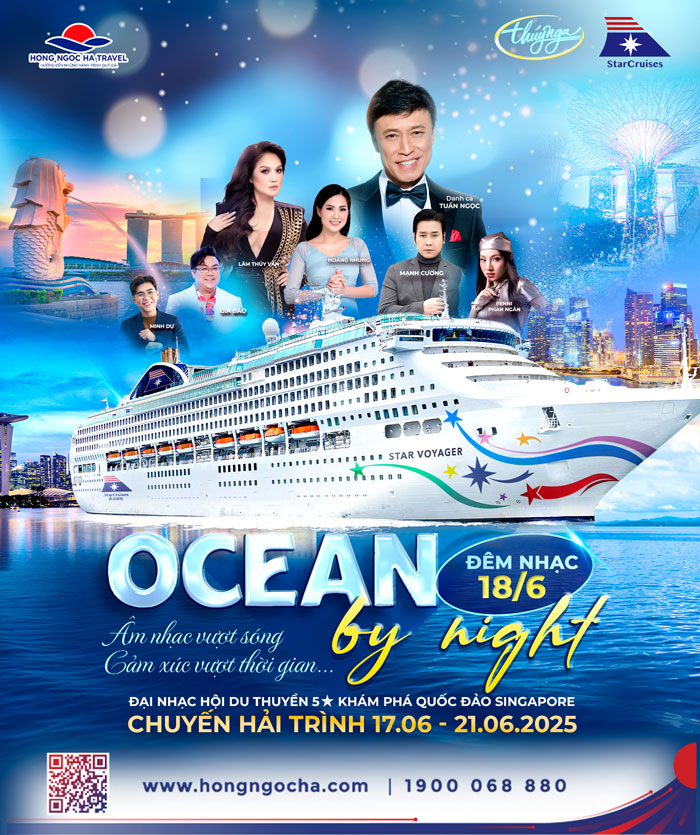 Thưởng thức đêm đại nhạc hội độc quyền Thúy Nga Paris - Ocean By Night