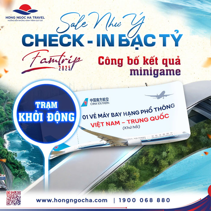 Công Bố Kết Quả Minigame Famtrip “Trạm Khởi Động” 2025