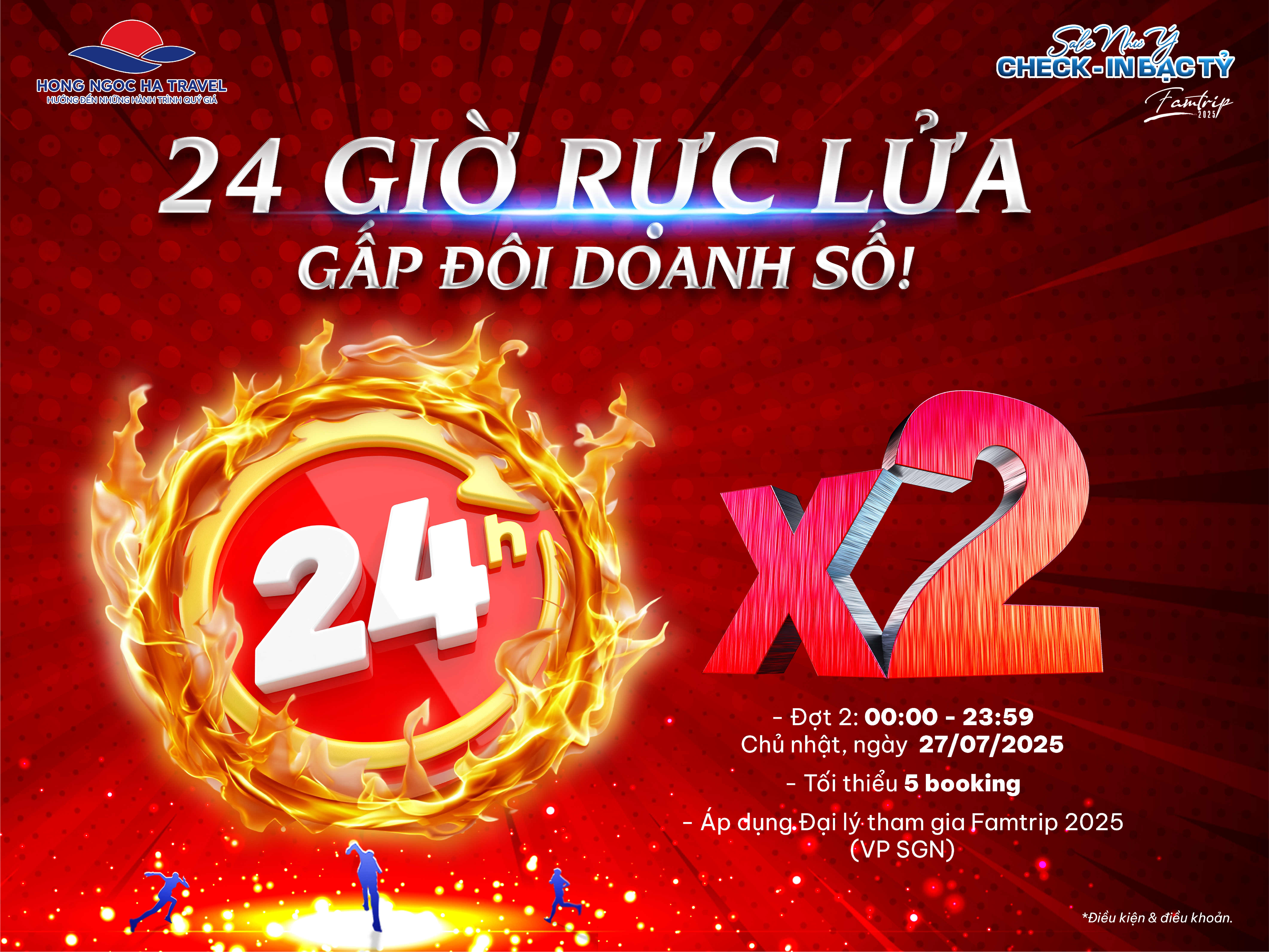 NGÀY VÀNG: 24 GIỜ RỰC LỬA – GẤP ĐÔI DOANH SỐ!
