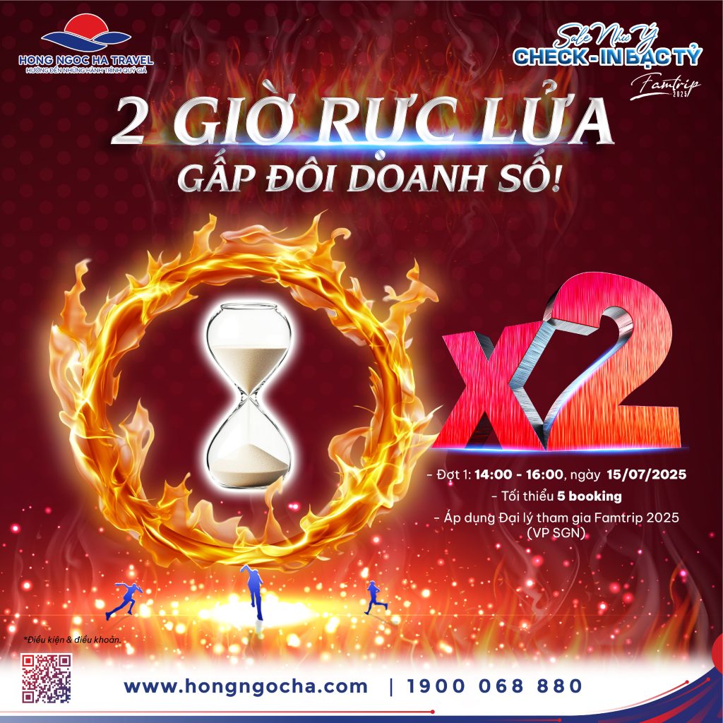"THỬ THÁCH GIỜ VÀNG: 2 GIỜ RỰC LỬA – GẤP ĐÔI DOANH SỐ!"
