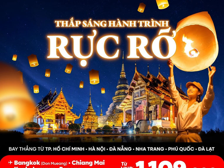 AirAsia khuyến mãi cực hot: MIỄN PHÍ 20KG HÀNH LÝ KÝ GỬI!