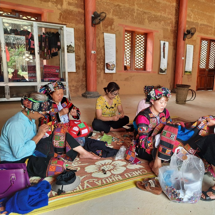 Dệt thổ cẩm – di sản văn hóa phi vật thể quốc gia của người Lô Lô Đen