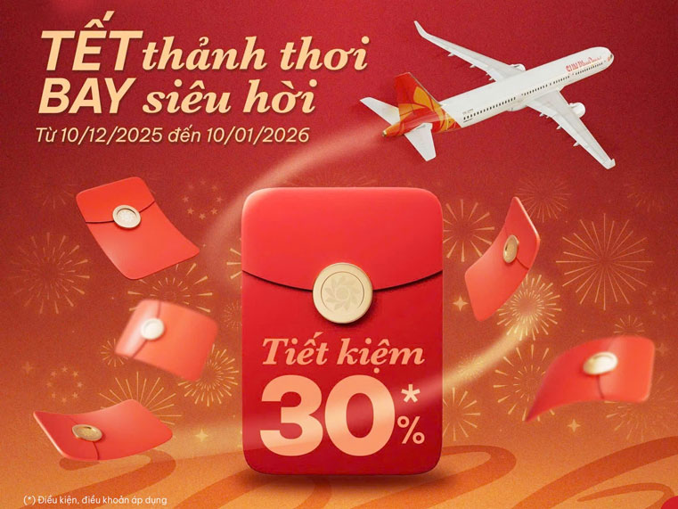 TẾT THẢNH THƠI BAY SIÊU HỜI CÙNG SUN PHUQUOC AIRWAYS 