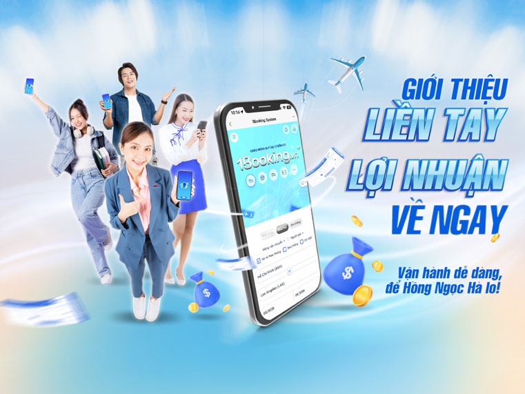 Tuyển Cộng Tác Viên Bán Vé Máy Bay Online