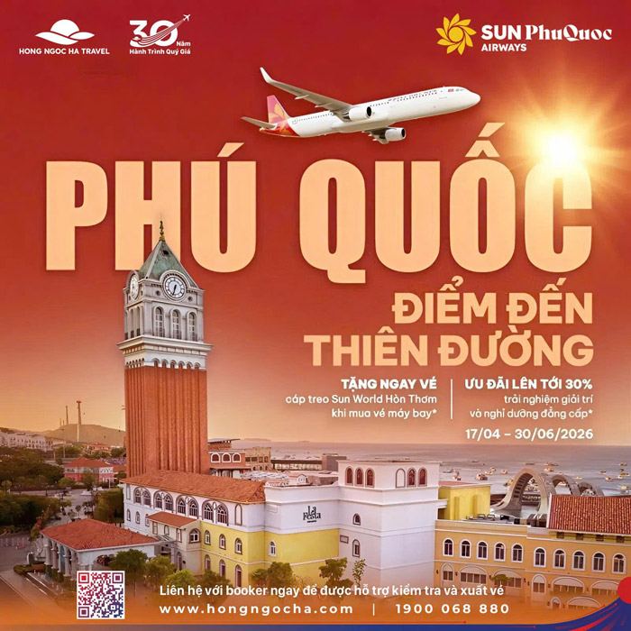 Phú Quốc Vẫy Gọi: Bay Cùng Spa, Nghỉ Dưỡng Xa Hoa Cùng Sun Group