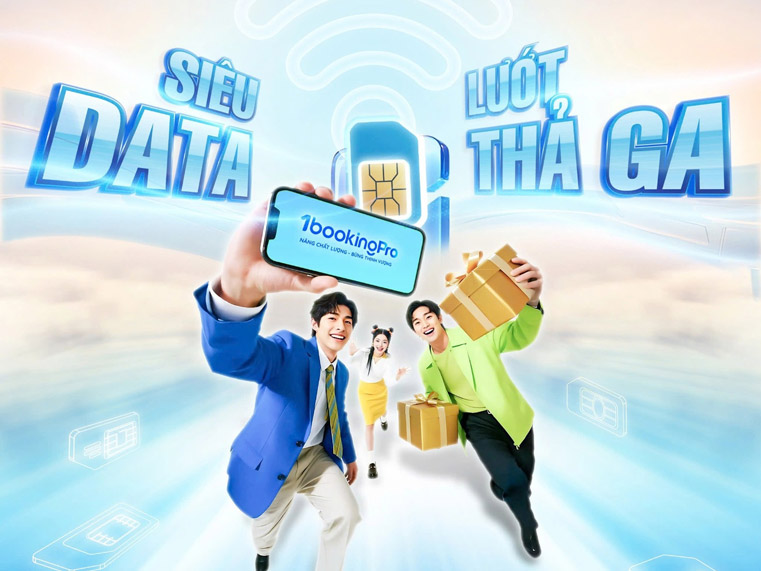 TIỆN ÍCH MỚI: E-SIM CHÍNH THỨC RA MẮT TRÊN 1BOOKINGPRO