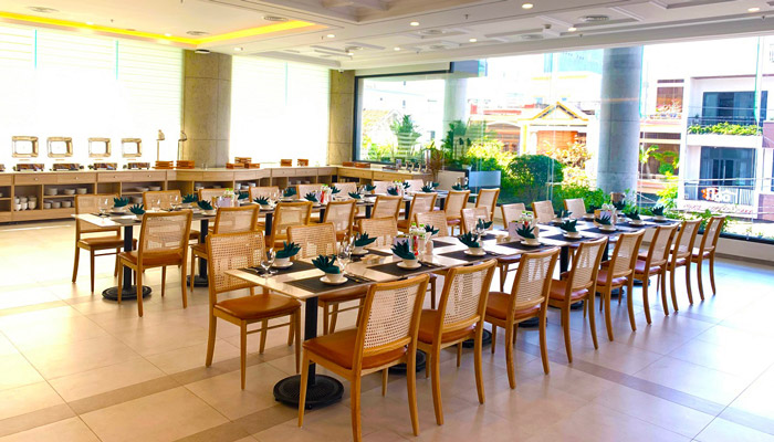 Ẩm thực đa dạng tại Nhà hàng Hestia
