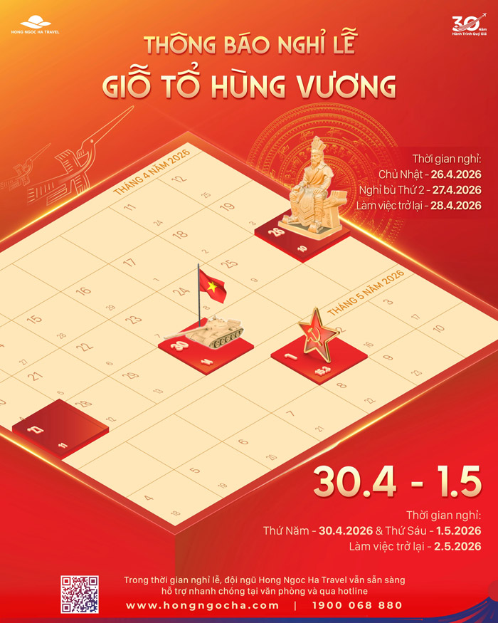 Thông báo nghỉ lễ
