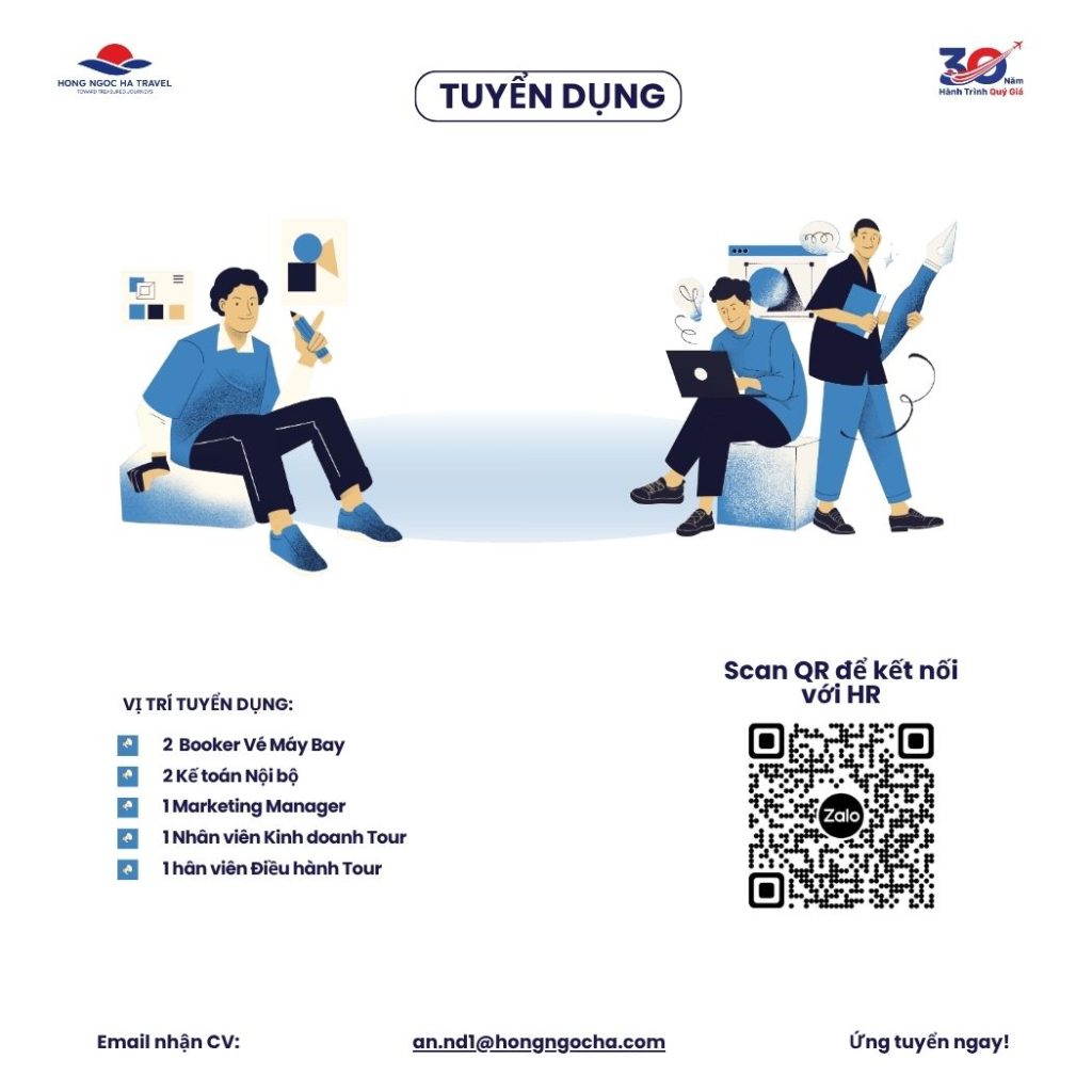 Hong Ngoc Ha Travel tuyển dụng