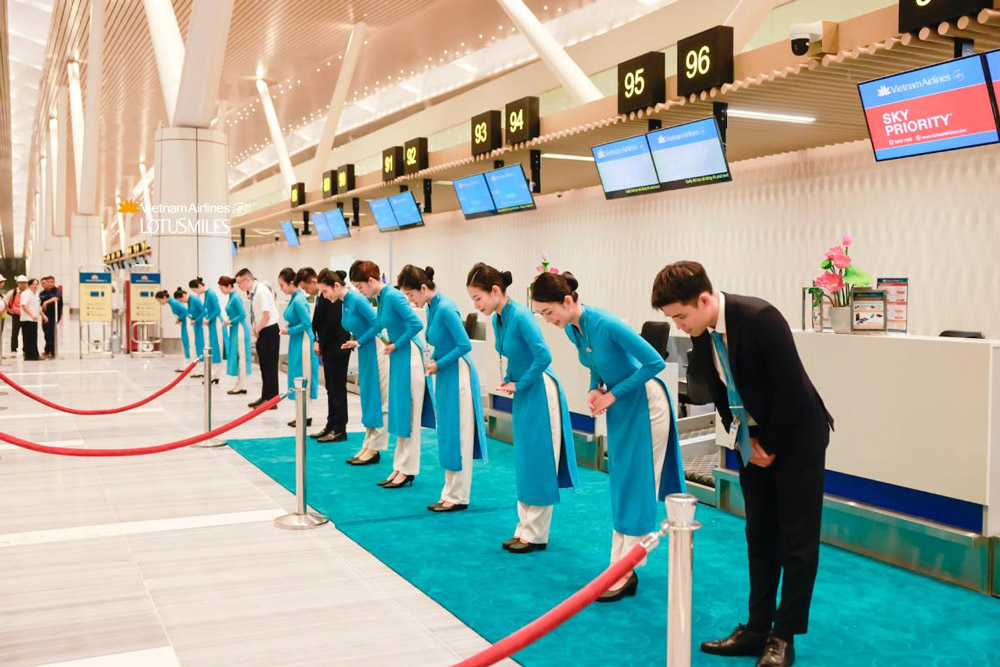 Nếu bạn cầm vé Vietnam Airlines bay trong nước, hãy đến thẳng nhà ga T3