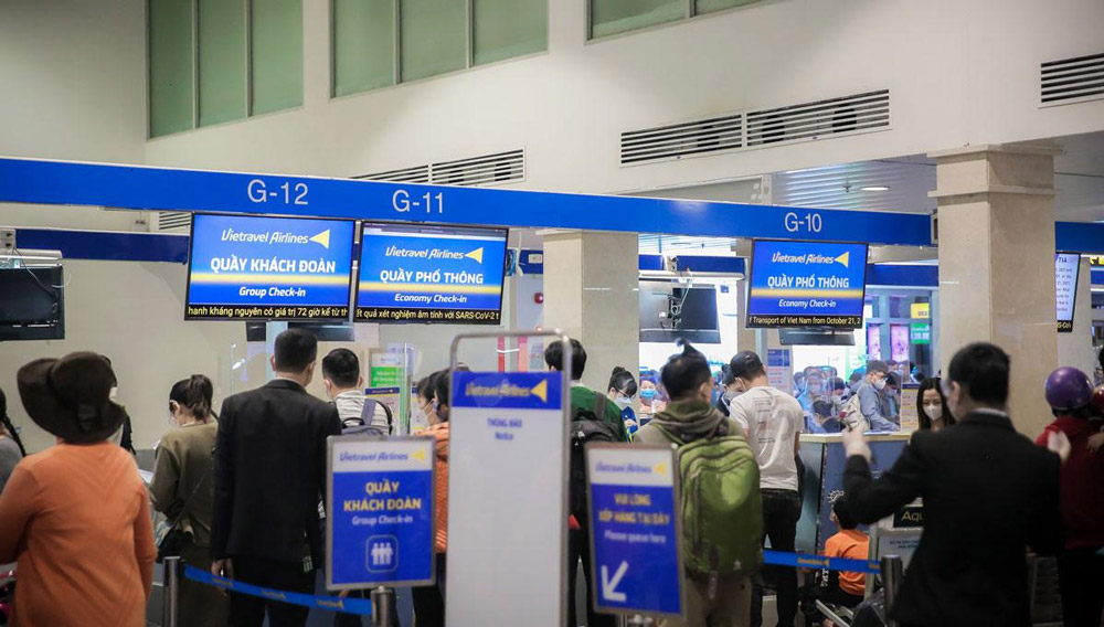 Vietravel Airlines hiện đang khai thác các chuyến bay nội địa tại nhà ga T3 sân bay quốc tế Tân Sơn Nhất.