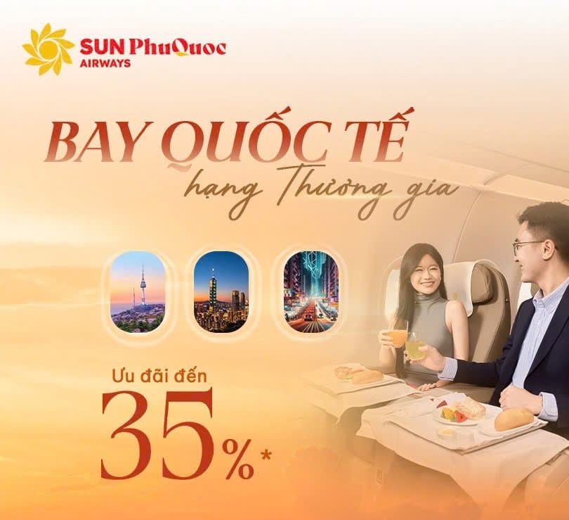 Deal Hot: Giảm Đến 35% Vé Hạng Thương Gia Phú Quốc – Singapore