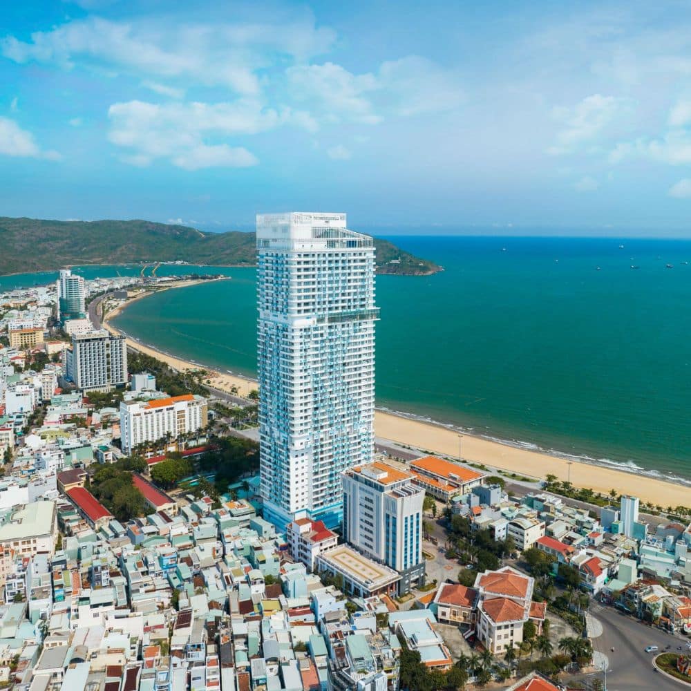 Grand Hyams Hotel Quy Nhơn Beach sở hữu vị trí lý tưởng