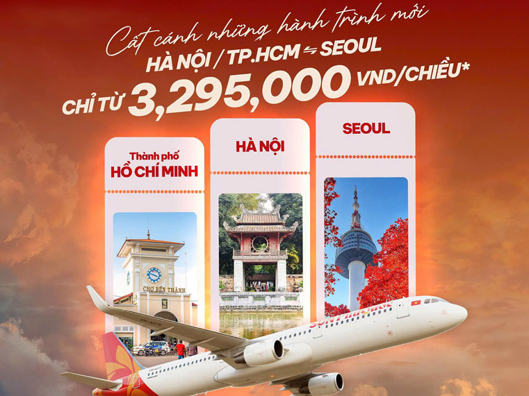 BAY HÀN CỰC CHILL – DEAL HỜI CỰC ĐÃ CÙNG SUN PHUQUOC AIRWAYS 