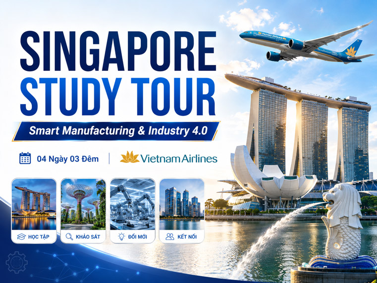 STUDY TOUR SINGAPORE: NHÀ MÁY THÔNG MINH & CÔNG NGHIỆP 4.0