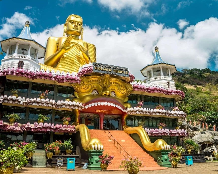Dambulla, Quần thể Chùa Hang Vàng