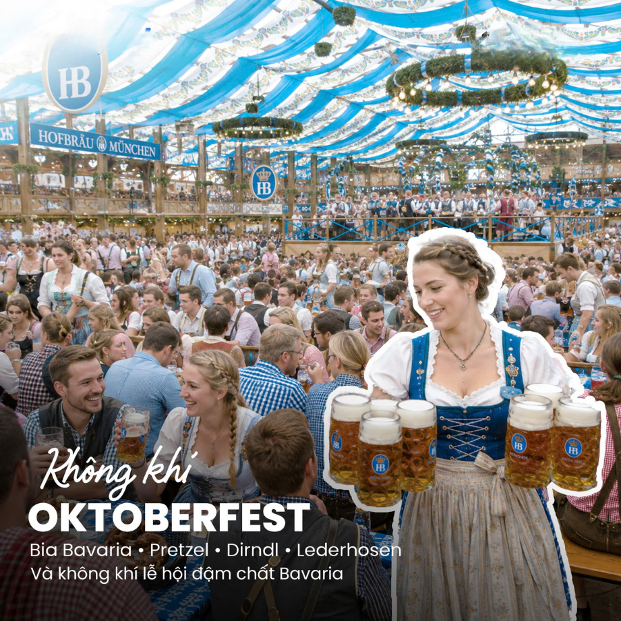 Oktoberfest không chỉ có bia