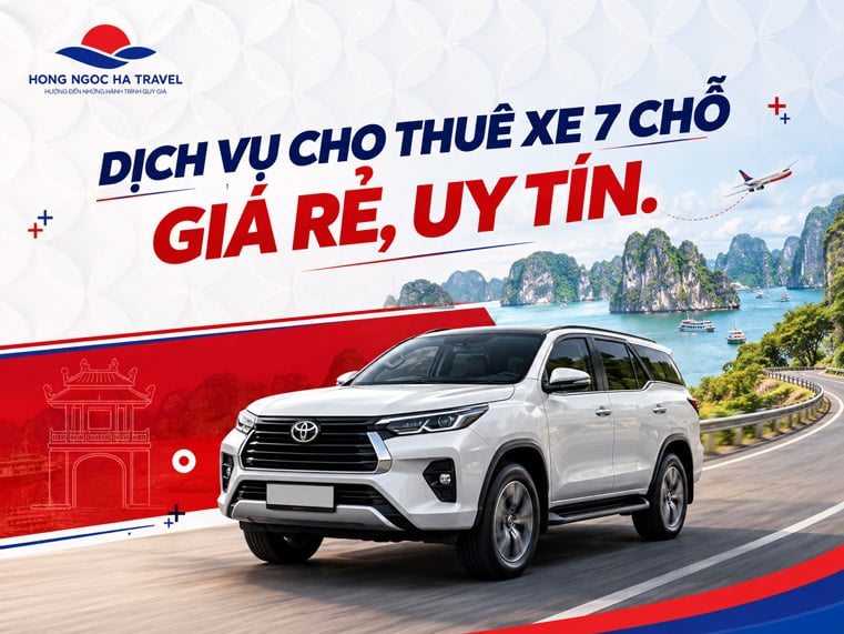 Dịch vụ cho thuê xe 7 chỗ giá rẻ, uy tín