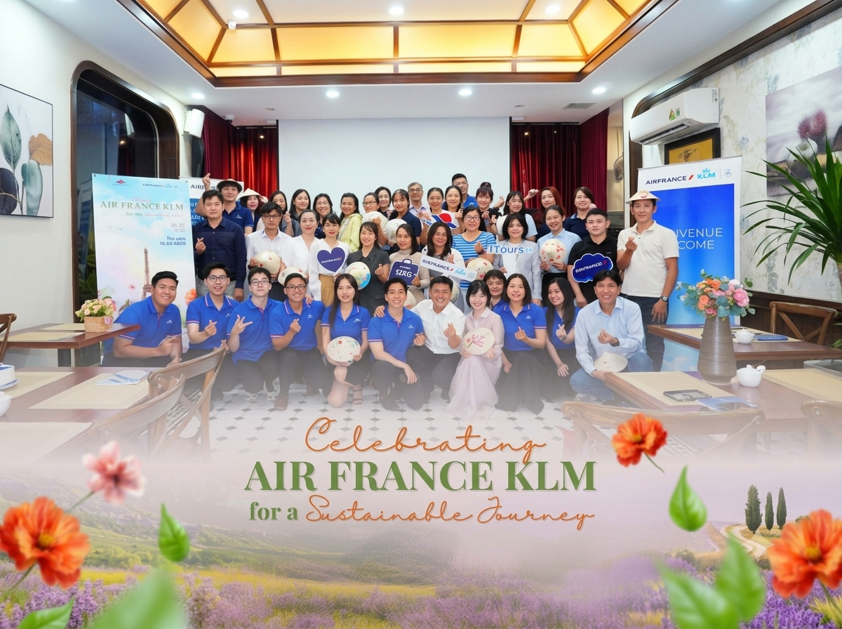 KẾT NỐI HÀNG KHÔNG | HONG NGOC HA TRAVEL x AIR FRANCE